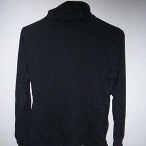 2 a Tee Women's Black Turtleneck Long Sleeve Top-Size Medium